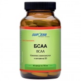 БCAA - поставщик основных незаменимых аминокислот и витамина В6, "SUPHERB", (60 таблеток) 