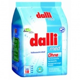Концентрированный стиральный порошок без красителей, Dalli Med, 1.215 кг