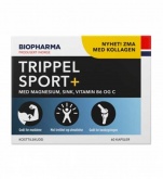 Минеральный комплекс для активных, Biopharma ZMA Trippel Sport+ 60 капсул