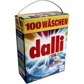 Концентрированный стиральный порошок для цветного белья, Dalli Color Plus, 6,5кг