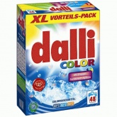 Концентрированный стиральный порошок для цветного белья, Dalli Color Plus, 3.12 кг