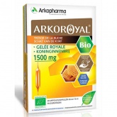 Маточное молочко, ARKOROYAL GELEE ROYALE 1500 mg, ARKOPHARMA, 20ампул по 10мл