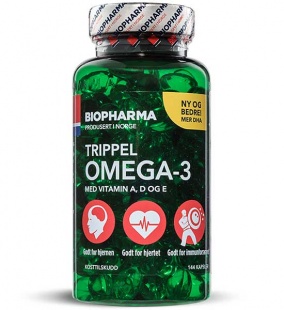  -3  Trippel Omega-3 Biopharma, 144