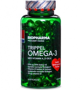  -3  Trippel Omega-3 Biopharma, 144